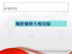 肺大疱护理查房--课件