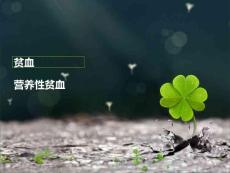小儿贫血--课件