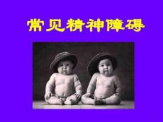 常见精神障碍课件