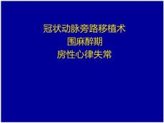 房性心律不齐课件