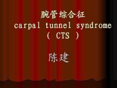 讲课腕管综合征课件