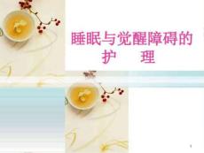 睡眠与觉醒障碍的护理 ppt课件