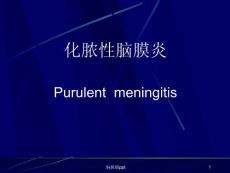 化脓性脑膜炎课件