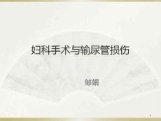 妇科手术与输尿管损伤课件