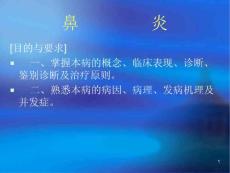 慢性鼻炎课件