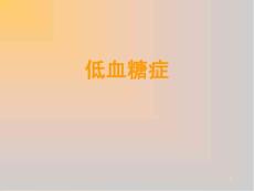 低血糖症ppt课件