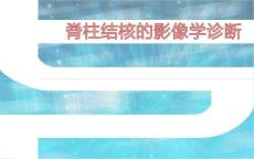 脊柱结核影像学课件
