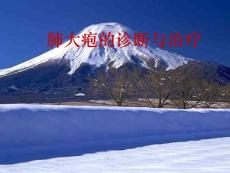 肺大疱的诊断与治疗课件