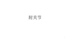 肘关节课件
