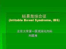 肠易激综合征课件