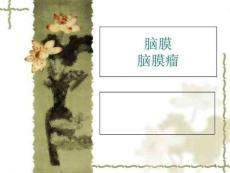 脑膜脑膜瘤讲解课件