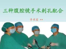 腹腔鏡手術穿刺孔位課件
