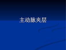 主动脉夹层动脉瘤.ppt