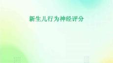 新生儿行为神经评分