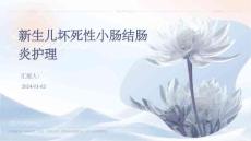 新生儿坏死性小肠结肠炎护理ppt