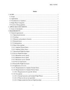 美國(guó)空軍有人駕駛飛機(jī)飛行品質(zhì)規(guī)范MIL-F-8785C