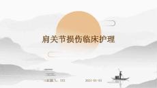 肩关节损伤临床护理PPT