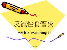 反流性食管炎课件