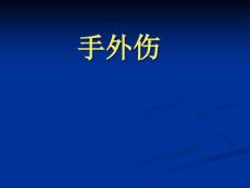 手外伤医学课件