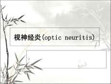 视神经炎课件