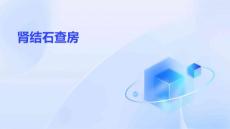 肾结石查房