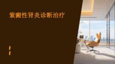 紫癜性肾炎诊断治疗