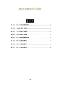 踝关节疼痛的疼痛机制研究