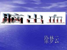 脑出血PPT