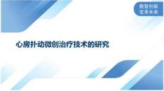 心房扑动微创治疗技术的研究