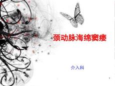 颈动脉海绵窦瘘的护理教学查房课件