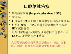 口腔单纯疱疹课件