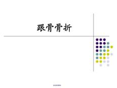 跟骨骨折讲义课件