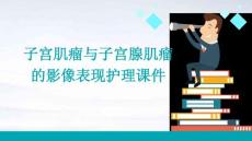 子宫肌瘤与子宫腺肌瘤的影像表现护理课件