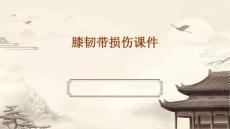 膝韧带损伤课件