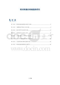 眼球疼痛的疼痛通路研究