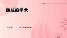 膀胱癌手术ppt