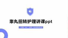 睾丸扭转护理讲课ppt