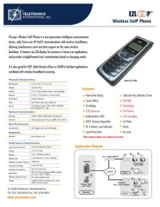 Wireless VoIP Phone