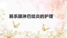 肠系膜淋巴结炎的护理