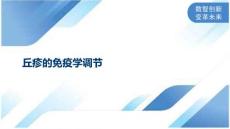 丘疹的免疫学调节