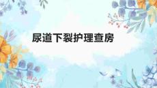 尿道下裂护理查房