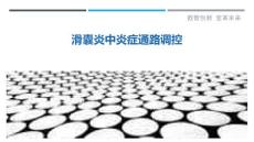 滑囊炎中炎症通路调控