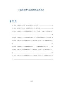 小脑扁桃体与皮质醇系统的关系
