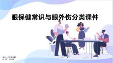 眼保健常识与眼外伤分类课件