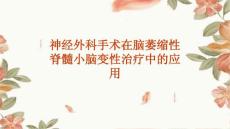 神经外科手术在脑萎缩性脊髓小脑变性治疗中的应用