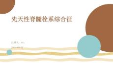 先天性脊髓栓系综合征ppt