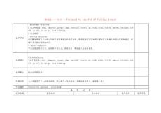 四川省華鎣市九年級(jí)英語(yǔ)下冊(cè)《Module 4 Unit 1 You must be careful