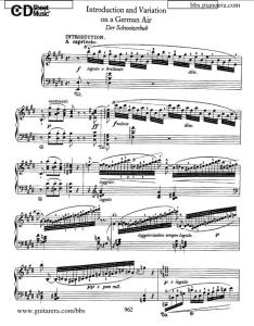《德國民歌主題變奏曲》Chopin - Introduction and Variation on a German Air Op[2].posth