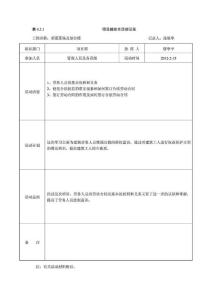 項(xiàng)目部安全活動(dòng)記錄.doc
