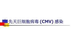 先天巨细胞病毒感染